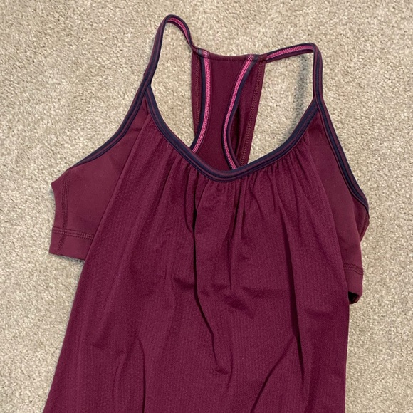 LULULEMON No Limits Tank Top 4 XS Build in Bra - Picture 4 of 5